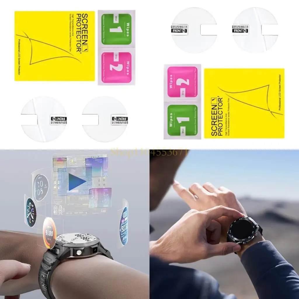 Best Seller Flexible Identity Recovery Film For Smartwatch Displays Against Dactylogram Secu