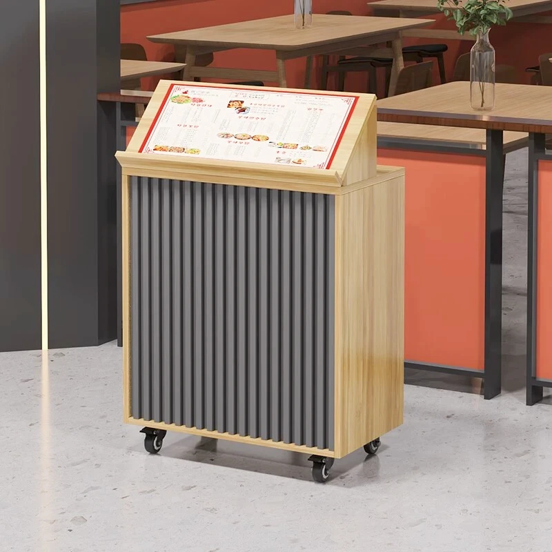 Restaurant Welcome Desk Reception Desk Restaurant Entrance Shopping Guide Desk Customer Hotel Simple Information Guide