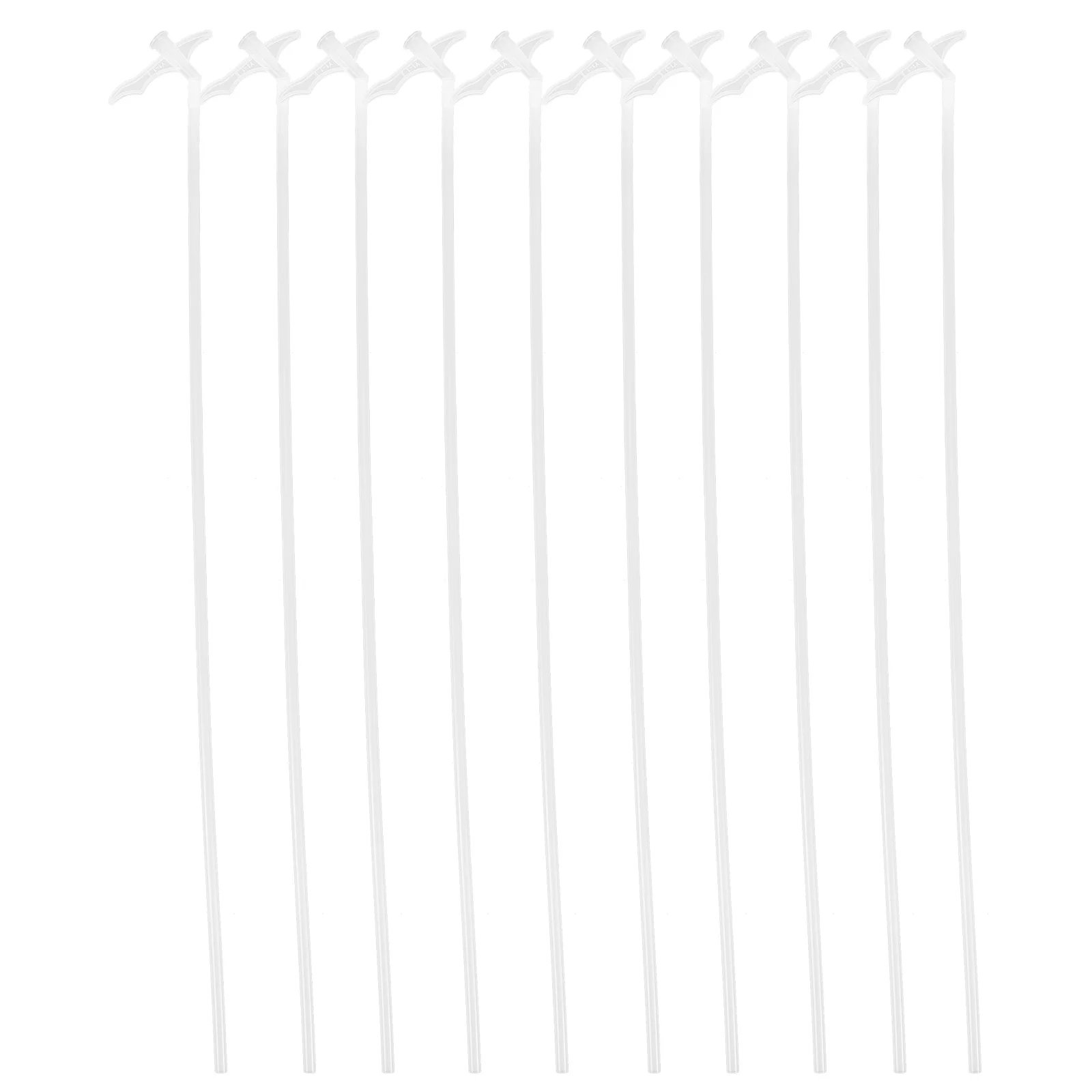 10 set Sealant Tube Pe Material Long Reach Precision Nozzle Gap Filling Waterproof Reusable Caulking Tool Set For