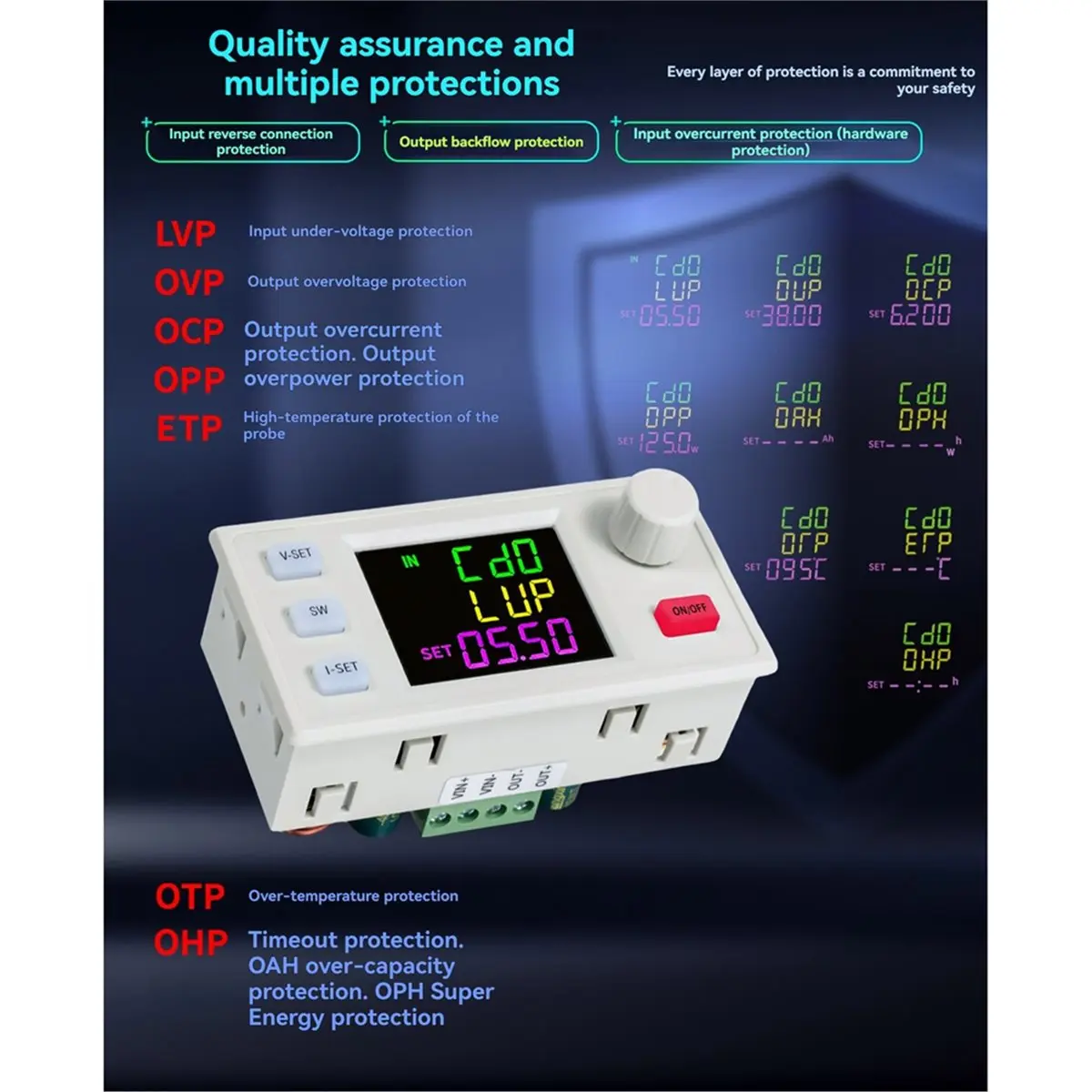 Y17A SK180X CNC DC Adjustable Regulated Power Supply Constant Voltage and Constant Current Module 9A 180W