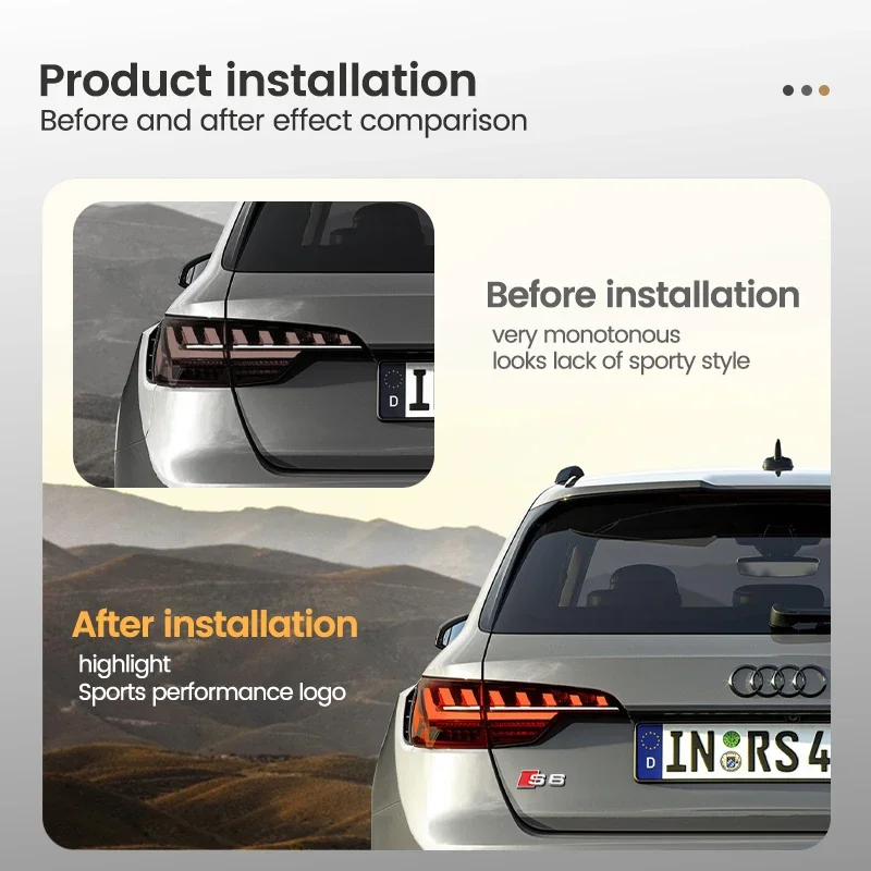 Letras e Números de Metal 3D para Audi Série S, Emblema do Carro, Pára-choque, Tronco, Logotipo Traseiro, Adesivo, Preto, Prata, Estilo, S3, S4, S5,