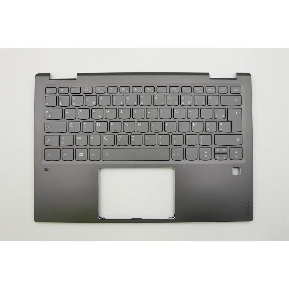 

New For Lenovo Ideapad Yoga 720-13IKB Laptop Parts Replacement Upper Case C-Cover with Keyboard French Backlight 5CB0N68002