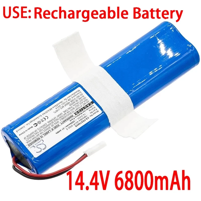 2023 14.4V 2600mAh 3200mah Lithium Battery For 14.8V Llife V3s V50 V5s V55 V5Lpro V8s X750 Robot Vacuum Cleaner Battery