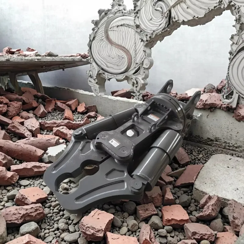 Hydraulic Silent Shear Attachment Low Noise Cutting Tool For Urban Construction Machinery Site Works