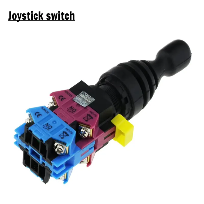 HKL-FF22 14 Cross Master Switch Four-Way Bidirectional Self-Locking Joystick Control Lever for Gaming And Simulation