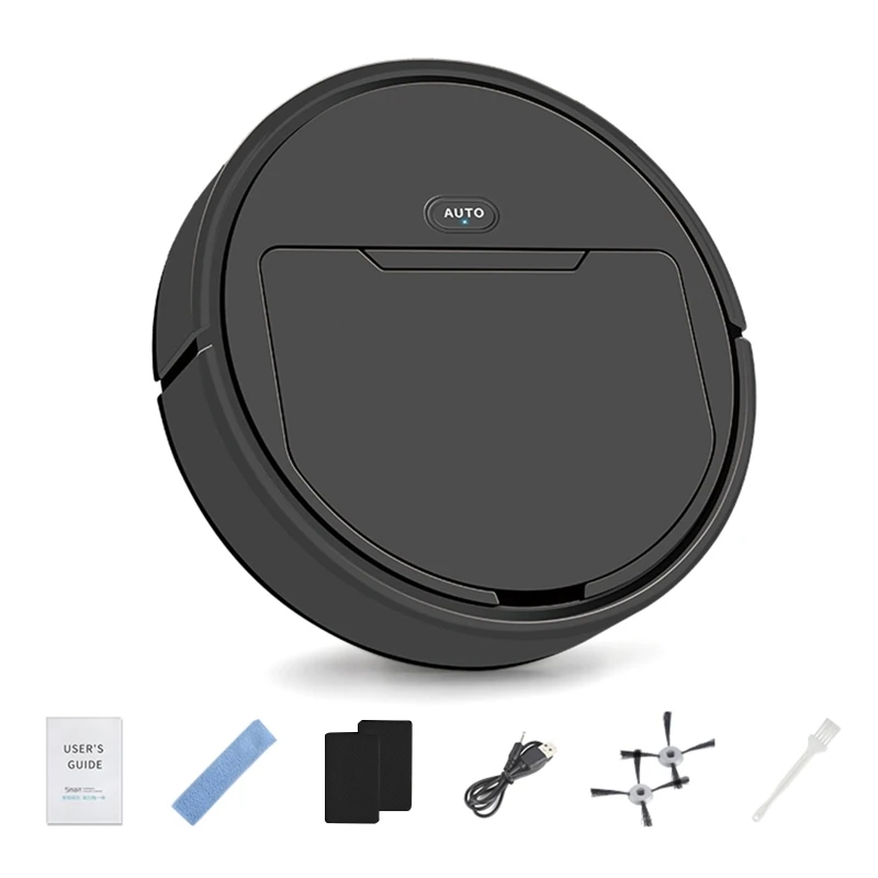 เครื่องดูดฝุ่นหุ่นยนต์ดูดแรง, อายุการใช้งานแบตเตอรี่ยาวนาน, เหมาะสำหรับขนสัตว์เลี้ยง, พรม, พื้นแข็ง Dropshipping