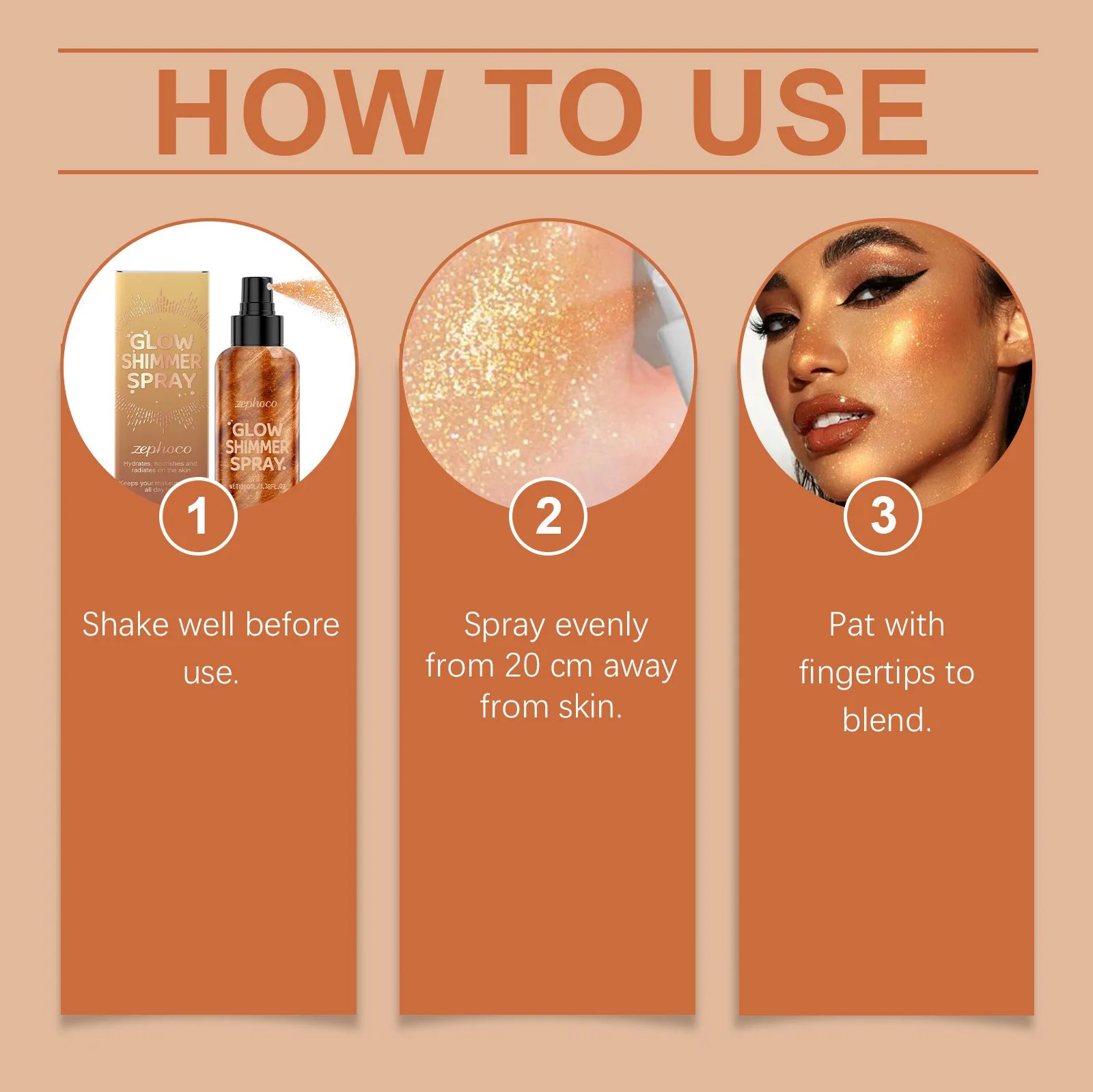 Rozświetlacz w płynie do ciała, wodoodporny, o wysokim połysku, do konturowania twarzy, długotrwały, z efektem cekinów, rozświetlający, nawilżający, rozjaśniający makijaż.