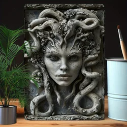 Metal Sign, Gothic Demon Theme, 2D Display Effect, High Bend Resistance, Vintage Style Decor for Home, Gym, Store - Unique Gift