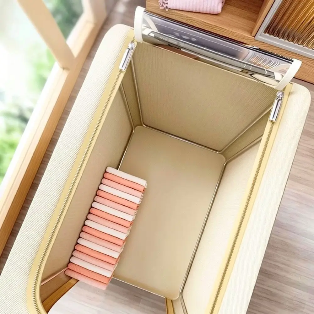 Large Wardrobe Storage Bin Foldable Fabric Organizer Box For Clothes Pants Underwear Closet Space Saving Container