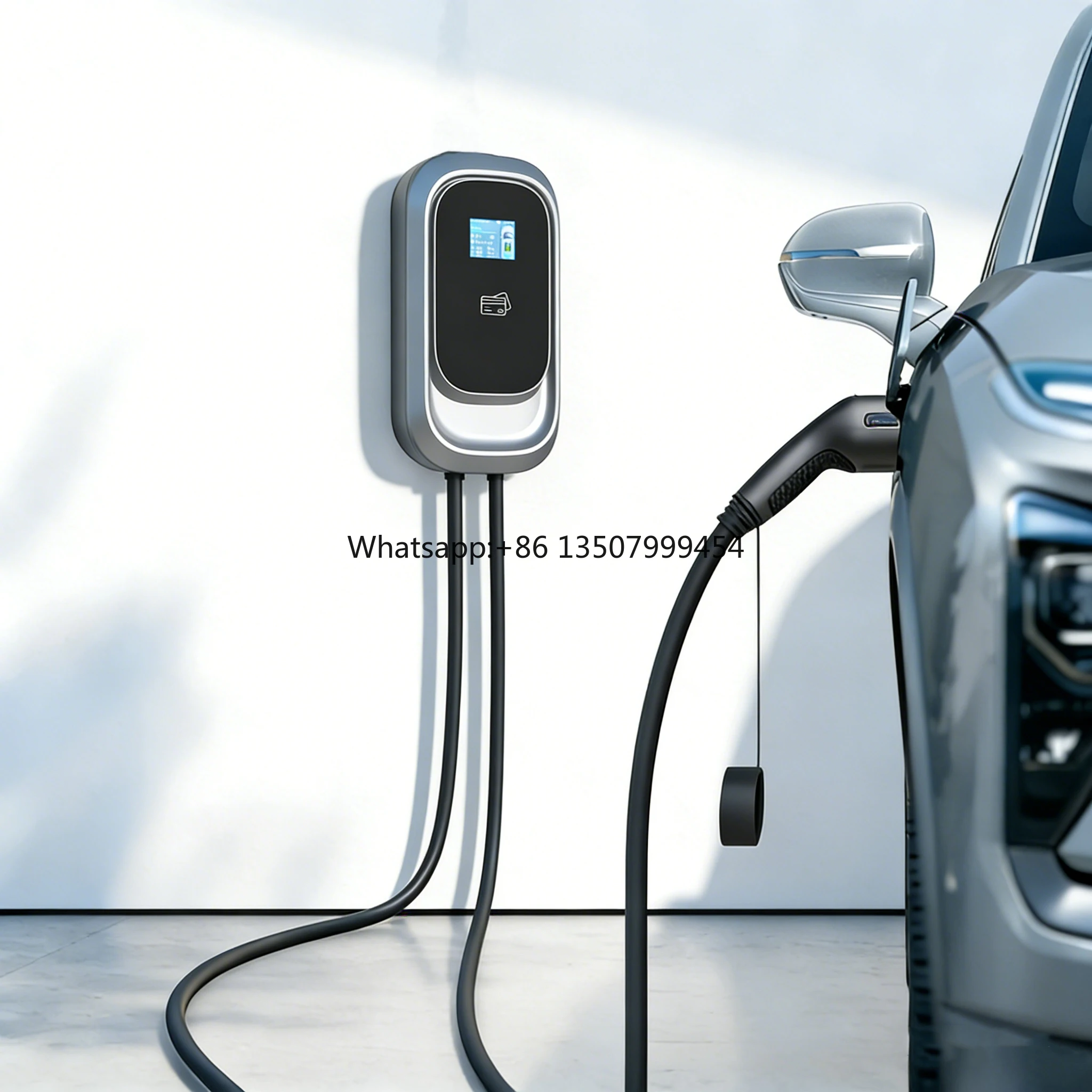 

European Standard Type 2 EV Charger 7KW 22KW Home Wall-mounted Charging Pile IP66 Leakage Protection TUV Certified EV Charger