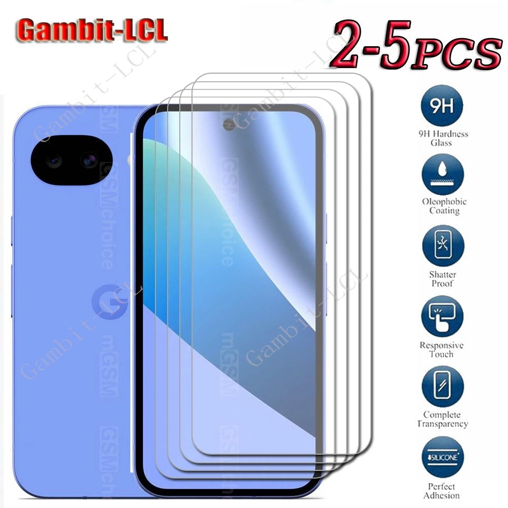 2-5 יחידות זכוכית מחוסמת 9H HD עבור Google Pixel 10a 6.3 אינץ' על GooglePixel10a Pixel10a סרט כיסוי מגן מסך