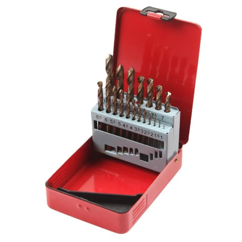 

B97A-25Pcs Twist Drill Bit Case Drill Bit Dispenser Organizer, Empty Drill Bit Index Box Storage Case