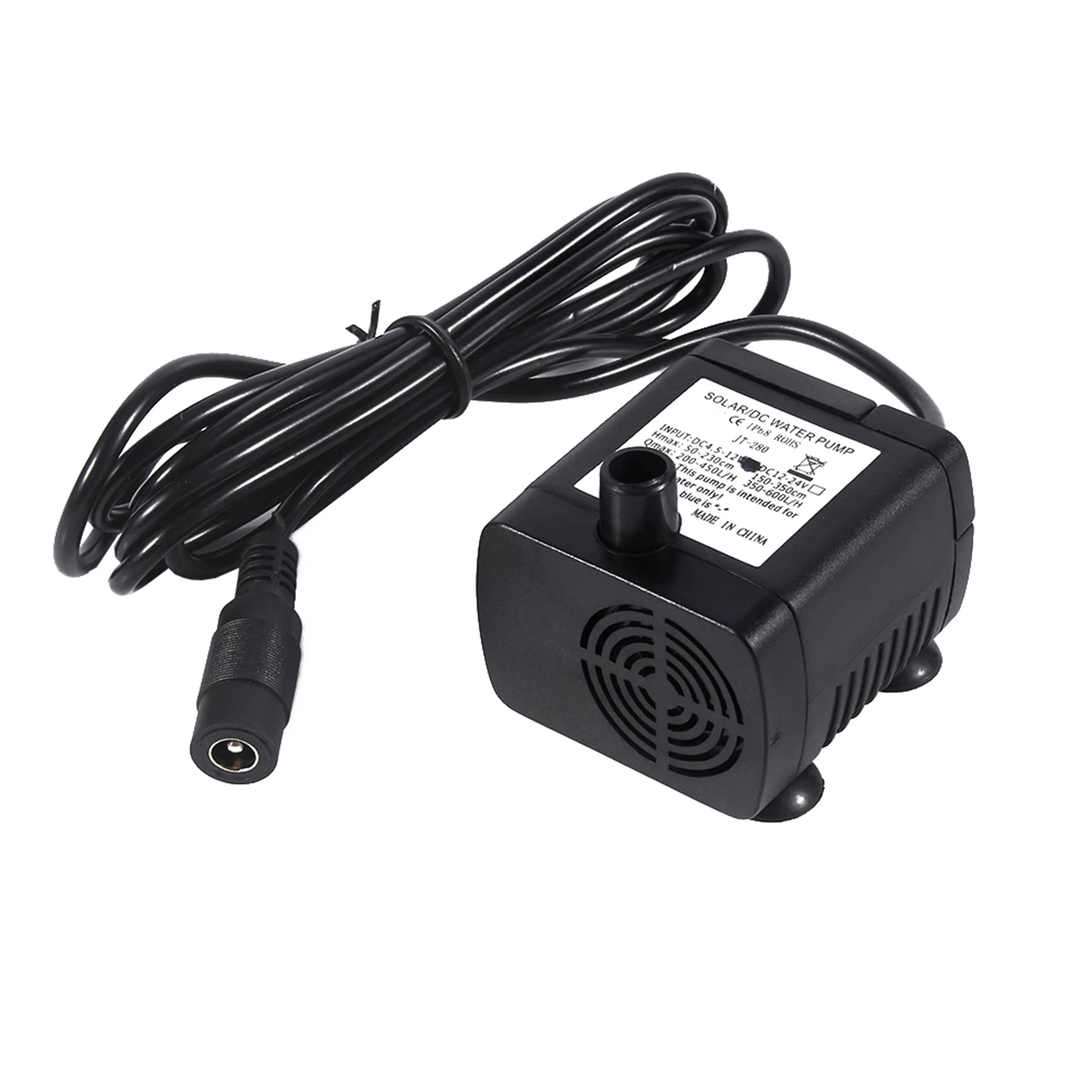 DC12V Solar Amphibious Mini Submersible Water Pump for Fountain Pond