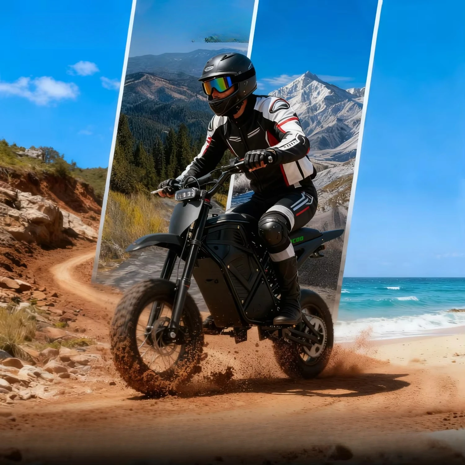 RRE 2026 United Kingdom European Union United States Brazil warehouse VIPCOO H3 off-road motorcycle VIPCOO electric off-road veh