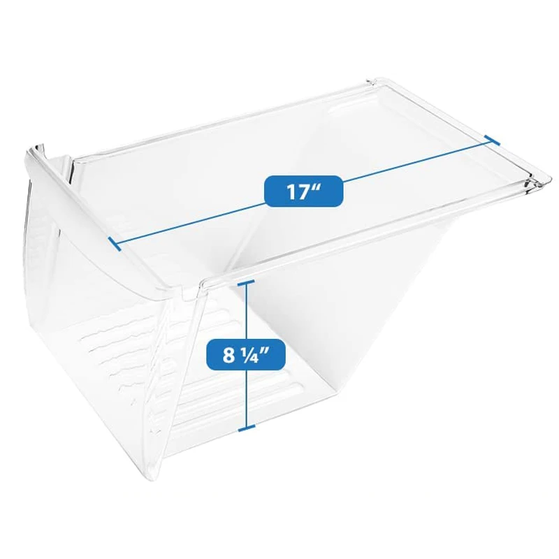 Customized 240337103 Refrigerator Bottom Crisper Drawer Pan Fridge Replacement Parts