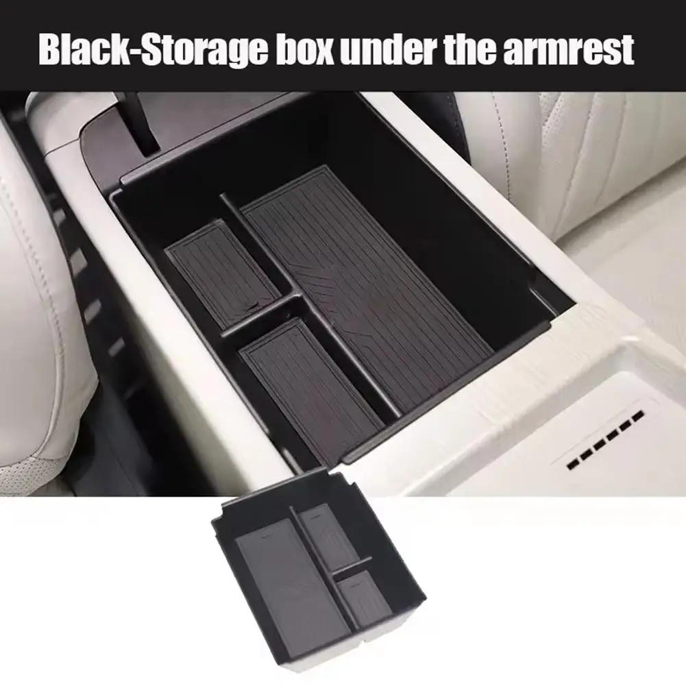 لوازم السيارات الجدة صندوق تخزين السيارة لجيلي EX5 غالاكسي E5 E245 E.MAS 7 2024 2025 2026 صناديق وحدة التحكم المركزية لمسند الذراع المضادة للقذرة #2