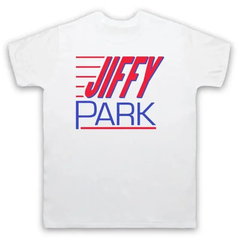 SEINFELD JIFFY PARK AS WORN BY KRAMER DUMP PARKING MENS WOMENS T SHIRT