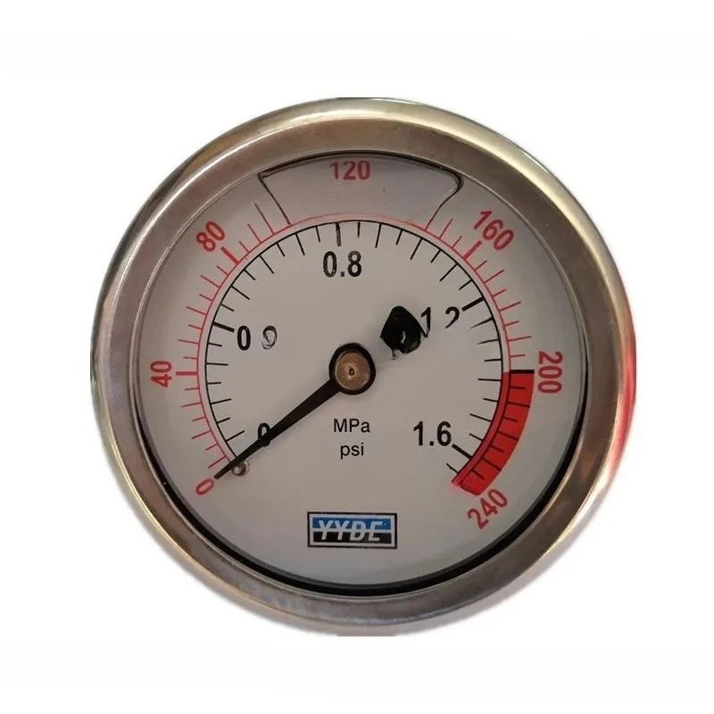 

Осевой вибростойкий манометр Барометр Воздушный компрессор 8 кг Манометр для измерения давления воды 0-0,6 МПа