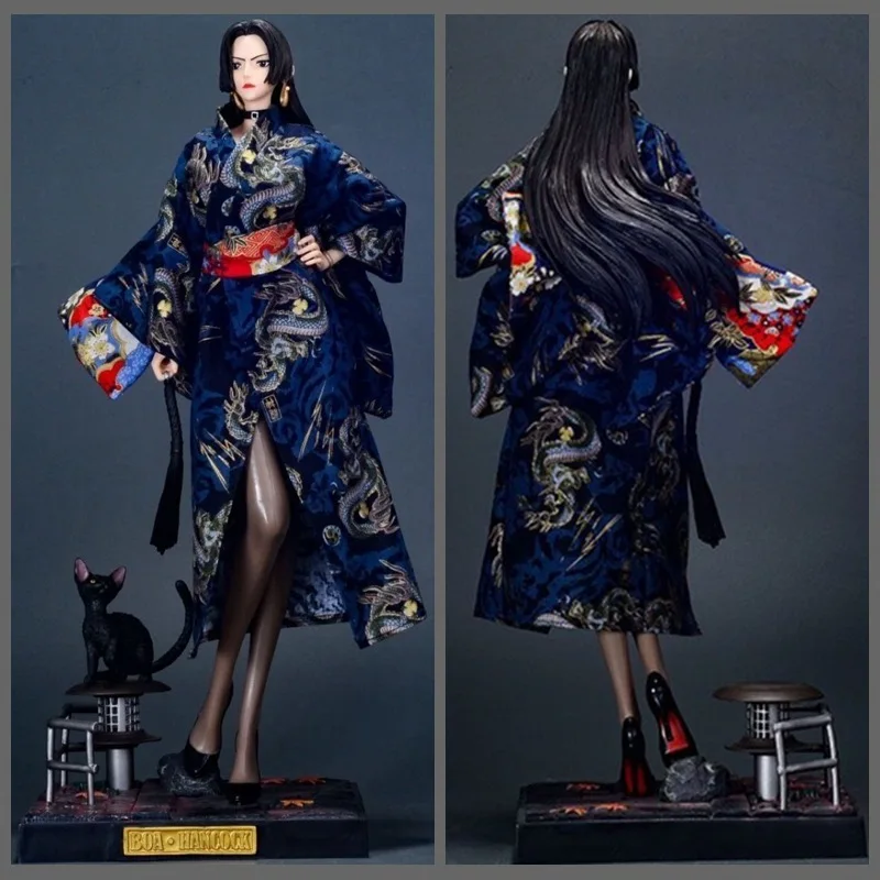 

One Piece Uta Kimono Empress Boa Hancock Anime Figure High Quality Model Boutique Large Decorative Desktop Scene Collection Toy