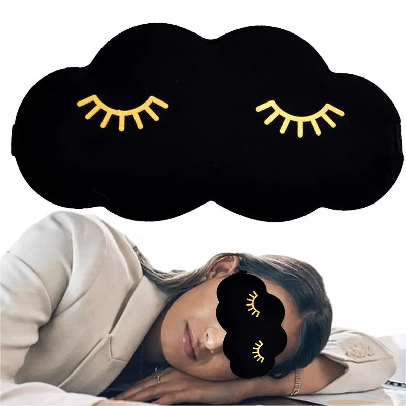 

Blind Folds For Sleep Foam Cloud Shape Eye Cover For Sleep Ergonomic Sleep Blindfold Multifunctional Sleep Cover For Camping