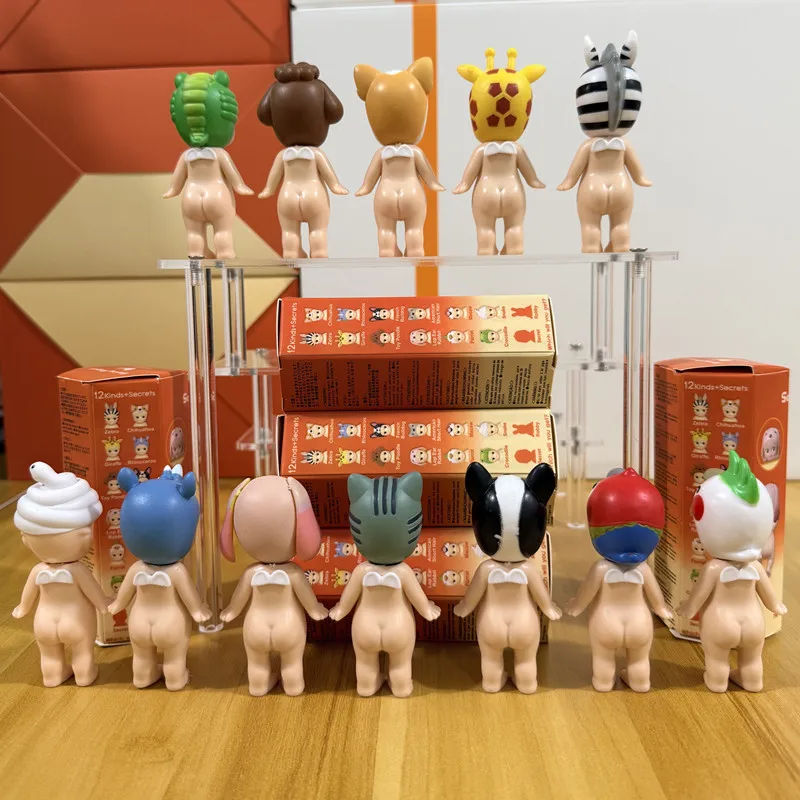 Niedliche Engel-Blindbox-Tierfiguren – Anime-Figuren – Stehende Puppen für Zimmer- oder Bürodekoration – Geburtstags- und Weihnachtsgeschenke – Detail 4