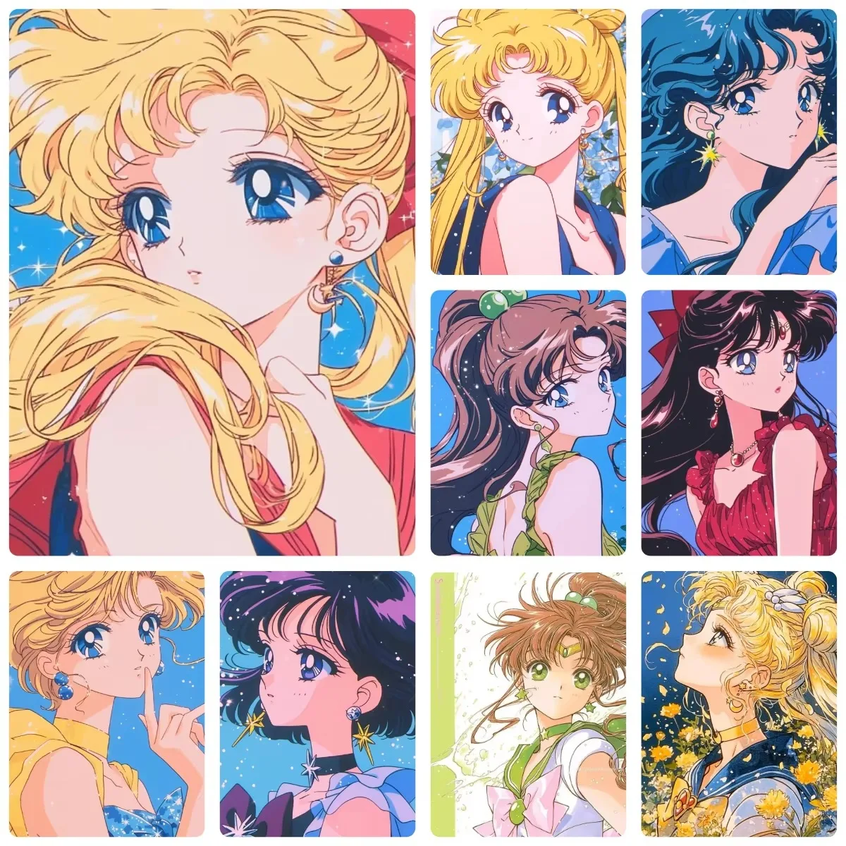 DIY Sailor Moon Retro Anime Character Jigsaw Puzzles 500/1000/1200/2000PCS Handmade Art Exquisite Home Decor Gift No Frame