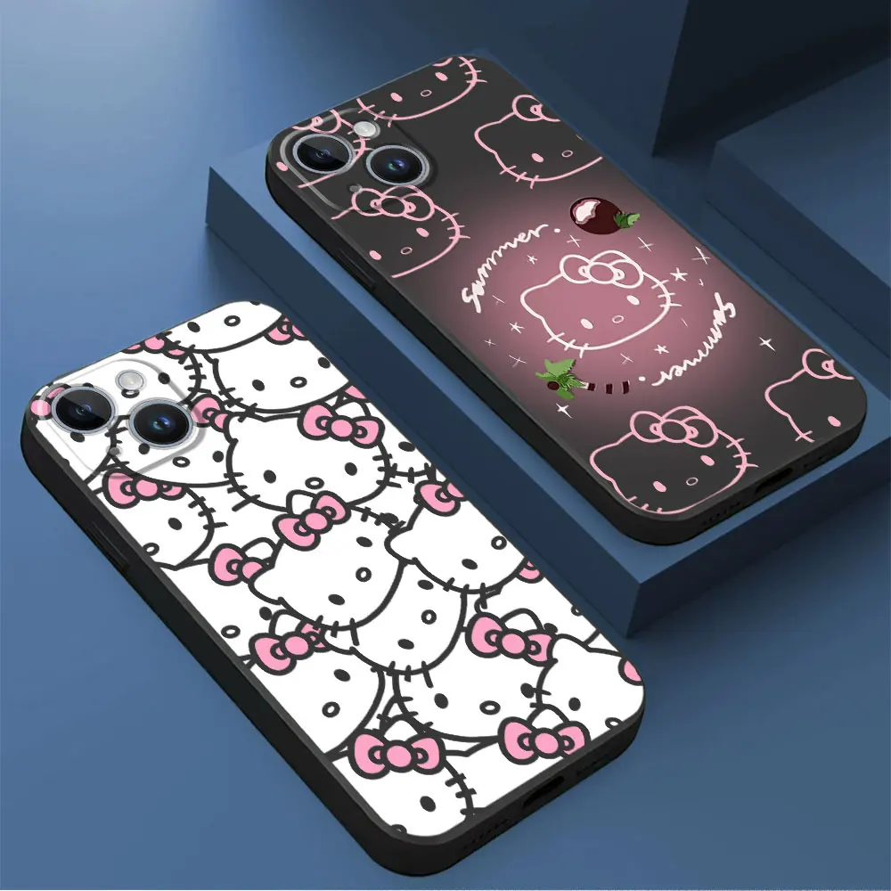 Phone Case for Motorola Moto Edge 30 Neo One Fusion Plus G9 Plus Edge 40 Pro Edge 20 Pro G200 5G sanrio H-Hello K-Kitty Cover