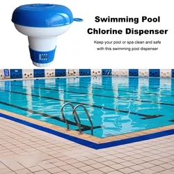 Swimming Pool Floating Chlorine Dispenser Water Disinfection Purifier Automatic Applicator Sterilizer Pool Cleaner