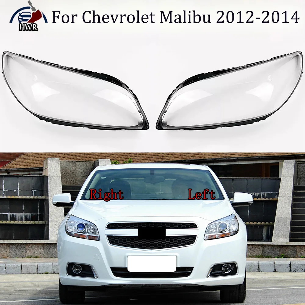 

Headlight Cover Transparent Mask Headlamp Lamp Shell Replace Original Lampshade Plexiglass For Chevrolet Malibu 2012 2013 2014