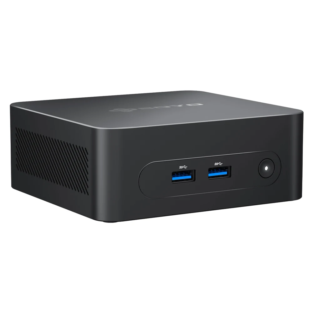 SOYO M2 PLUS 2 Mini PC Intel Alder Lake N100 Windows 11 Pro MiniPC 16GB DDR4 512GB PCIe M.2 SSD WiFi 5 BT5.0 Komputer stacjonarny