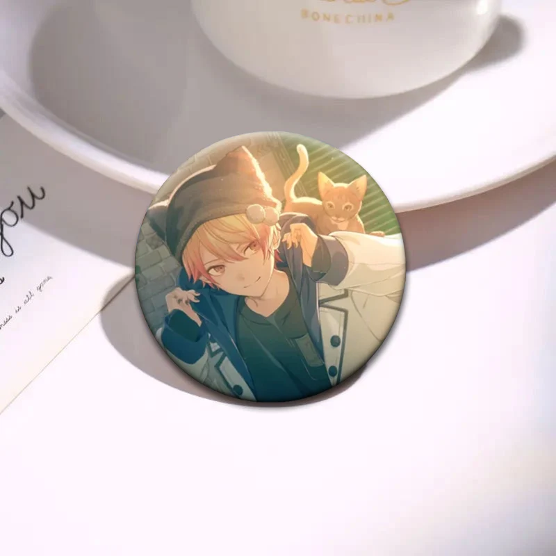 شارة على شكل رسوم كرتونية Tenma Tsukasa Kamishiro Rui Project دبابيس على ظهره ديكور دبابيس أنيمي مستديرة لإكسسوارات الهدايا والمجوهرات #3