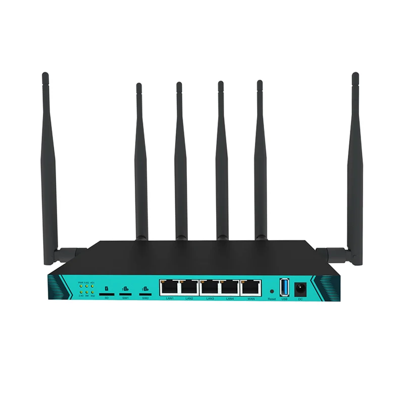 Cioswi Cat4 4G Router 1200Mbps Wi Fi 4G Dual Modem Openwrt Home Router Wifi Menggunakan Independen WIFI Chip Dual Core CPU