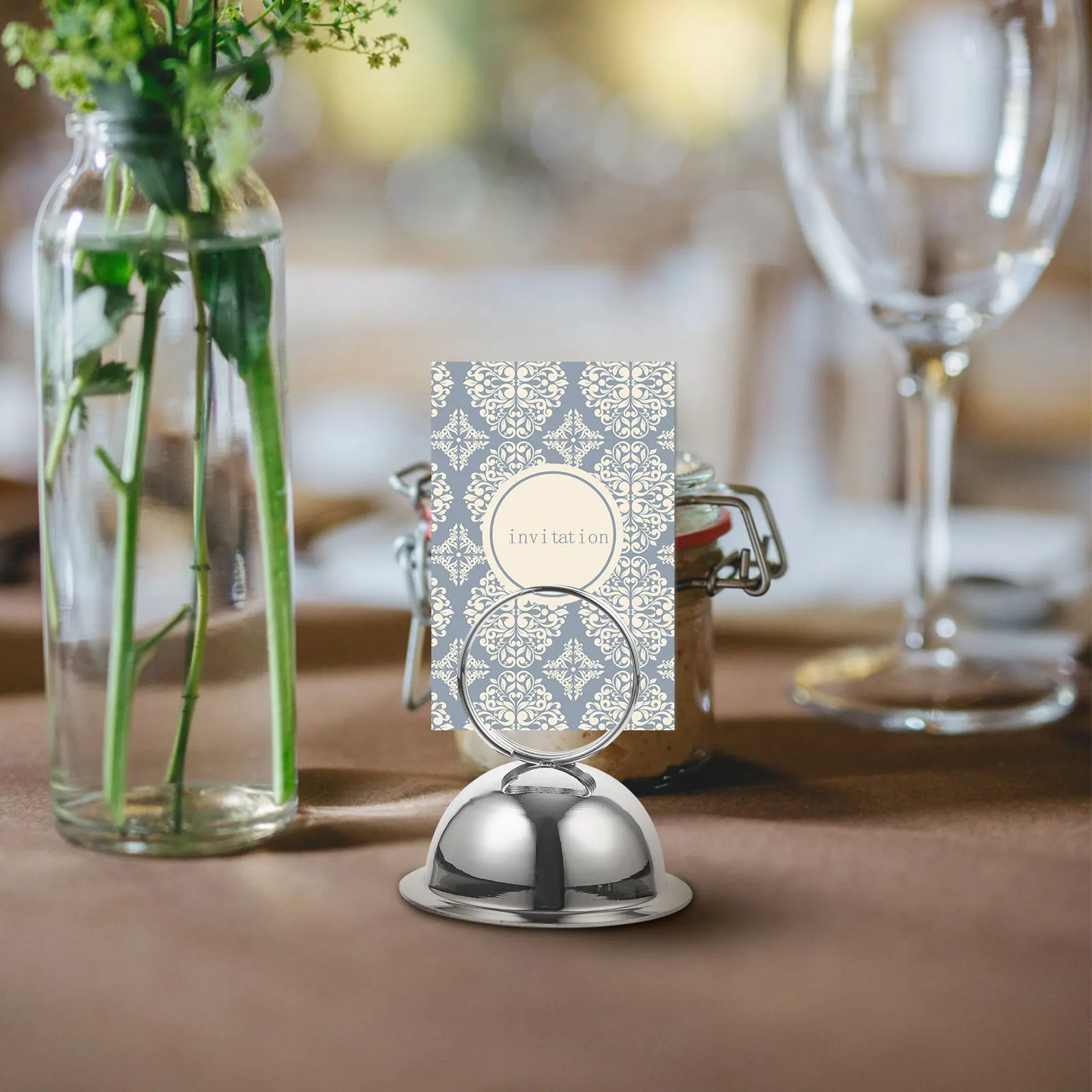 

Metal Photo Table Number Table Numbers Holders Stands Card Holders Desk Memo Clips Wedding Seat Signs Banquet Displays