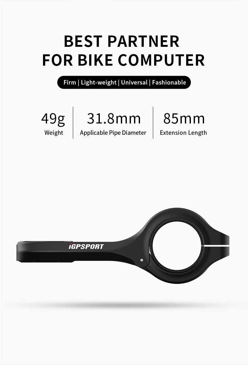 iGPSPORT Fahrradcomputer-Halterung Verlängerung M80 Out-Front Fahrradhalterung für iGPSPORT Fahrradcomputer – Detail 2
