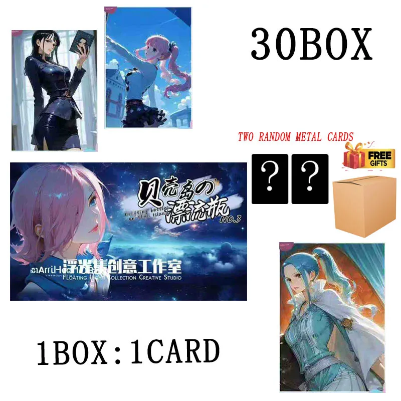 

One Piece Fuguangji Wholesales Collection A5 Flash Cards Booster Shell Island Wave 3 Playing Cards Toys For Kids Adult Gifts