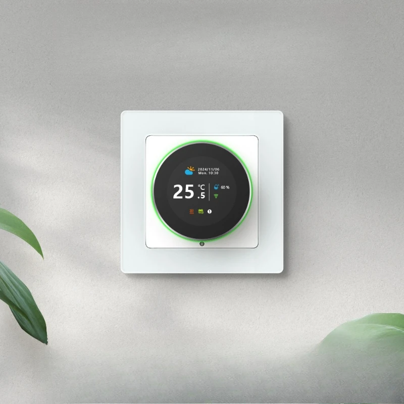 

Doodle Smart WiFi Knobable Floor Heating Thermostat App Remote Timing Programmable Smart Thermostat Switch