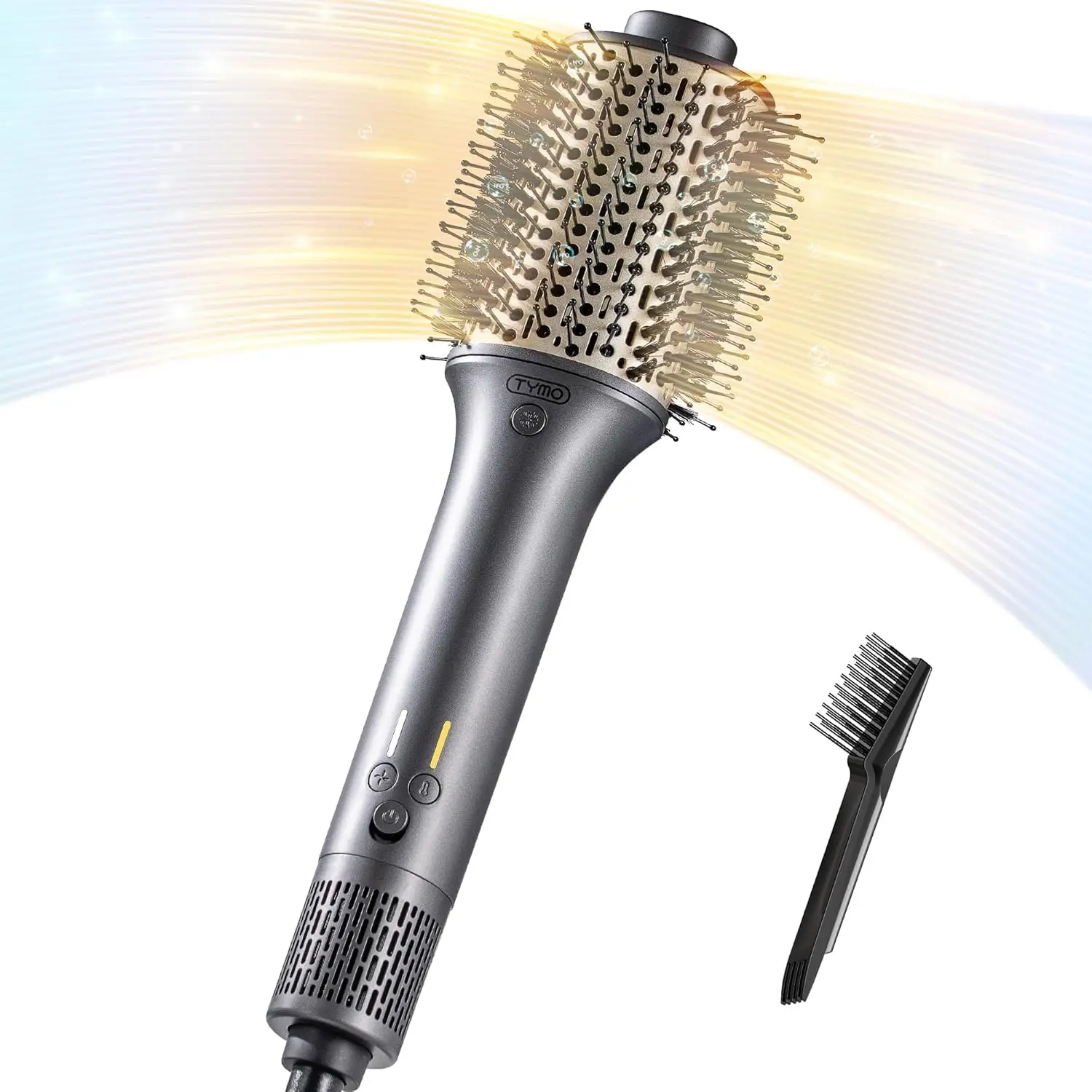 

High-Speed Hair Dryer Brush with Cool Shot, 12 Modes, Negative Ion for Frizz-Free Styling