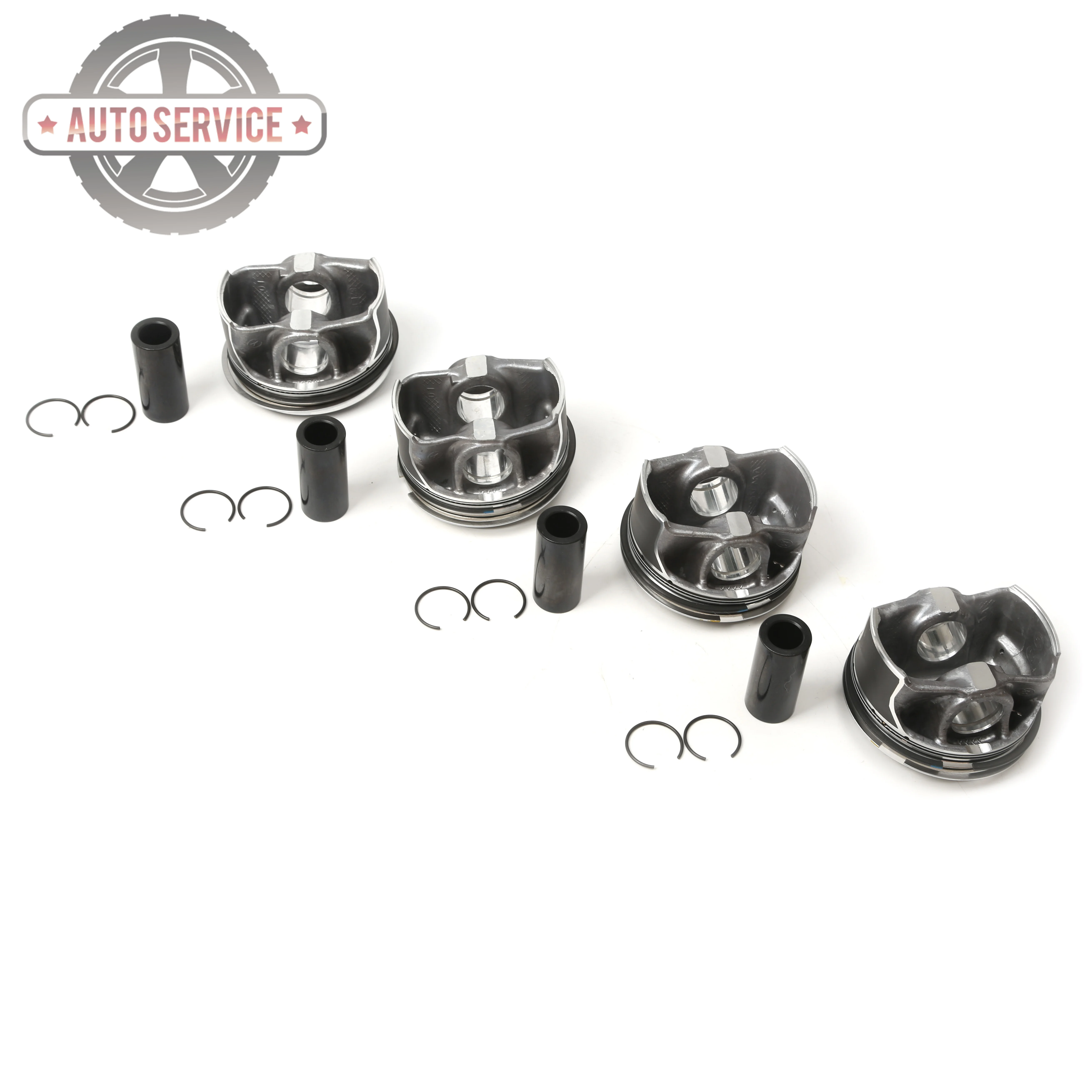 06L107065AN Engine Pistons and Rings Set For VW Beetle Cabrio 2.0TFSI DDSA Passat 2016-2022 Tiguan Allspace DGVA DTEA