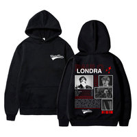 Rapper Paulo Londra Homerun Graphic Hoodie Men Women Hip Hop Vintage Oversized Sweatshirt Men's Fashion Casual Fleece Hoodies