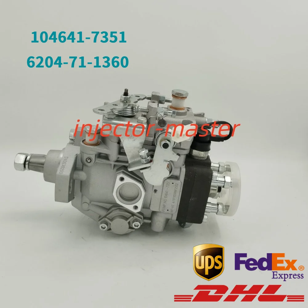 

104641-7351 104741-7351 VE4／11F1100RNP2522 Fuel Pump for KOMATSU 6204-71-1360