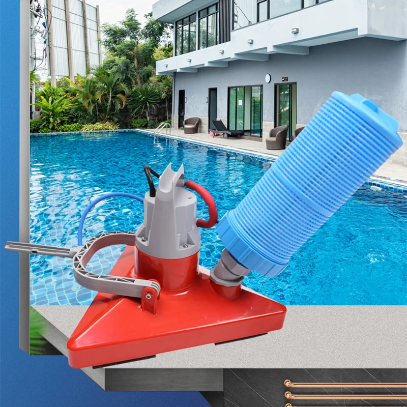 Swimming pool suction machine S460 pool bottom underwater vacuum cleaner equipment 850W suction pump cleaning fish pond tools