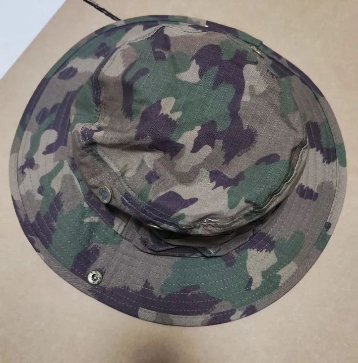 

Swiss Camouflage Taz 16 Boonie Hat Man Summer Round Cap