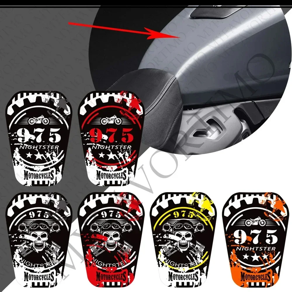 Untuk Harley Davidson Nightster 975 RH975 2022 2023 stiker sepeda motor pelindung tangki bantalan Kit lutut tubuh Fender Shell knalpot