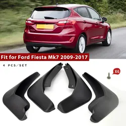 Mudflaps Molded Mud Flaps Splash Guards Mudguards Accessories For Ford Fiesta Mk7 2009 2010 2011 2012 2013 2014 2015 2016 2017