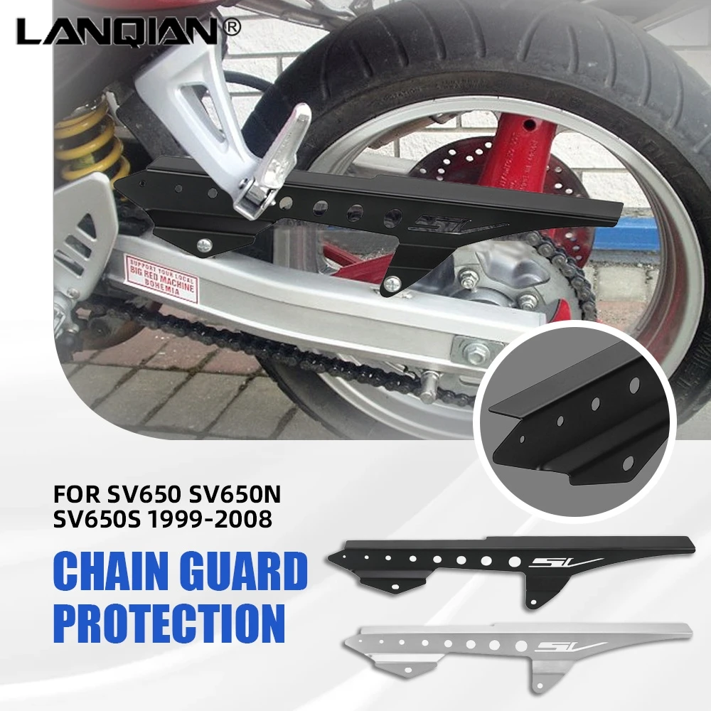 

Motorcycle Chain Guard FOR Suzuki SV 650 N / S 1999-2008 Guide Stabilizer Chainring Protector Guard Cover chain guard SV650S