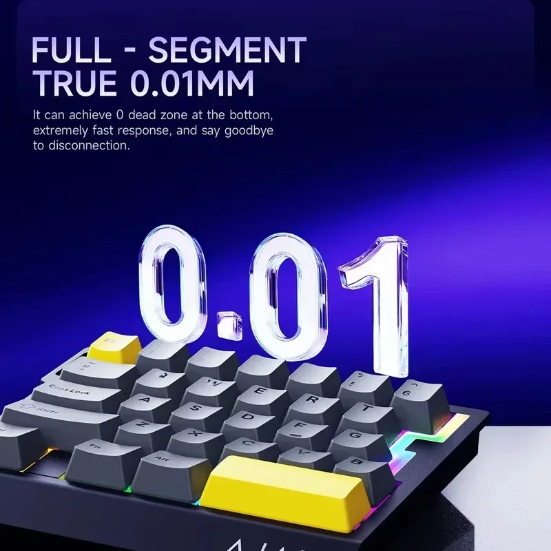 Ajazz Ak029 Magnetic Switch Keyboard Wired Keyboard 29keys Single Hand Esports Keyboard Gamer Keyboards Low Latency For Fps