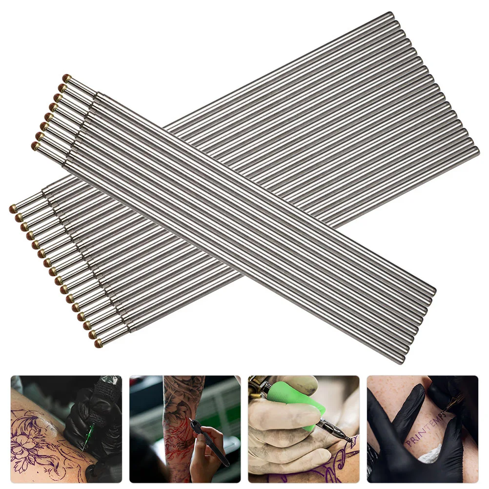 

40Pcs Tattoo Refills Professional Metal Skin Markers for Microblading Waterproof Stencil Outlining Tattooing