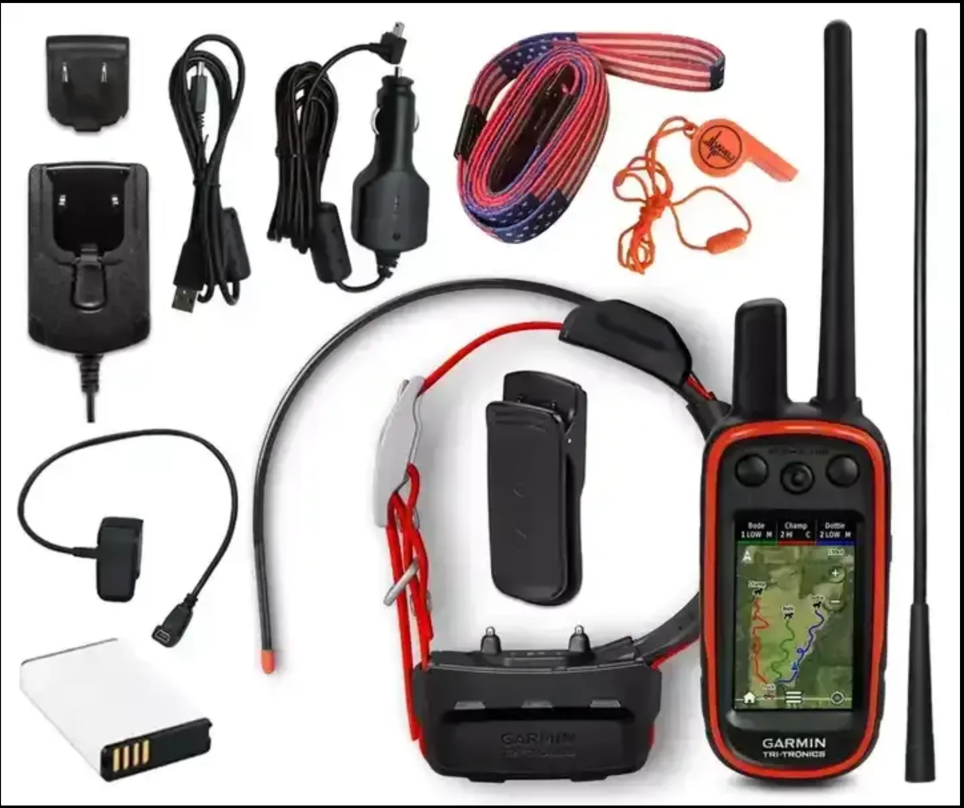 Penjualan Teratas G-Garmin Alpha 100 Dengan Kerah GPS Anjing KOMBO TT15