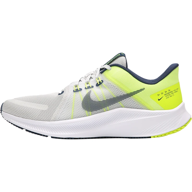 Tênis de corrida masculino Nike genuíno QUEST 4 em malha acolchoada DA1105-003