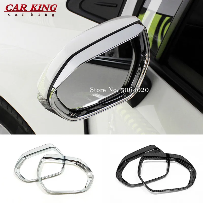 For Toyota Corolla E210 2019 2020 2021 Accessories ABS Chrome Car Rear view mirror block rain eyebrow Cover Trim Sticker Styling